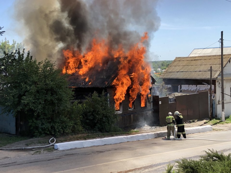 Фото и видео последствий пожара в доме купца Челышева в Самаре - 23 марта - ру